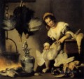 El cocinero barroco italiano Bernardo Strozzi